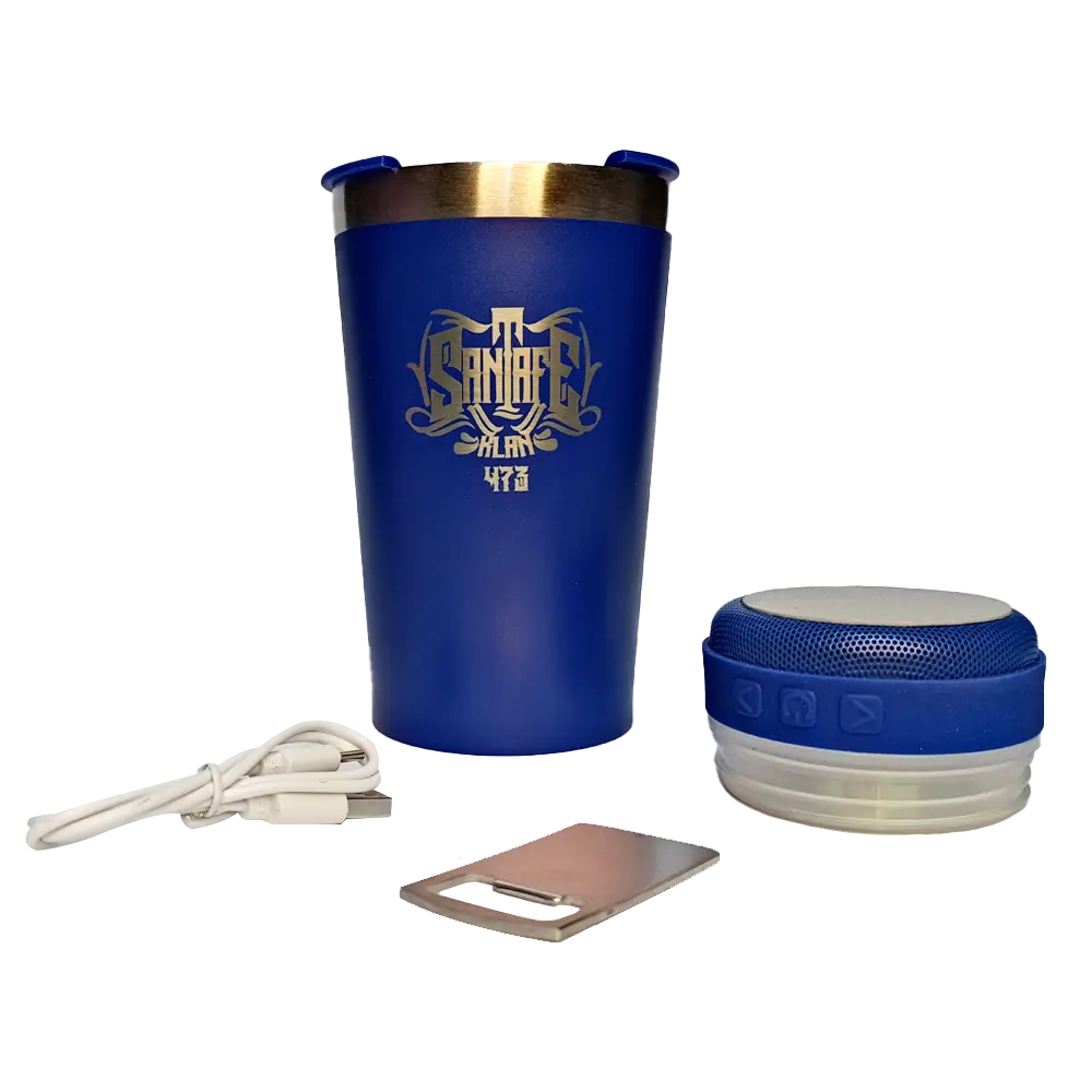 VASO BOCINA AZUL SANTA FE KLAN.webp